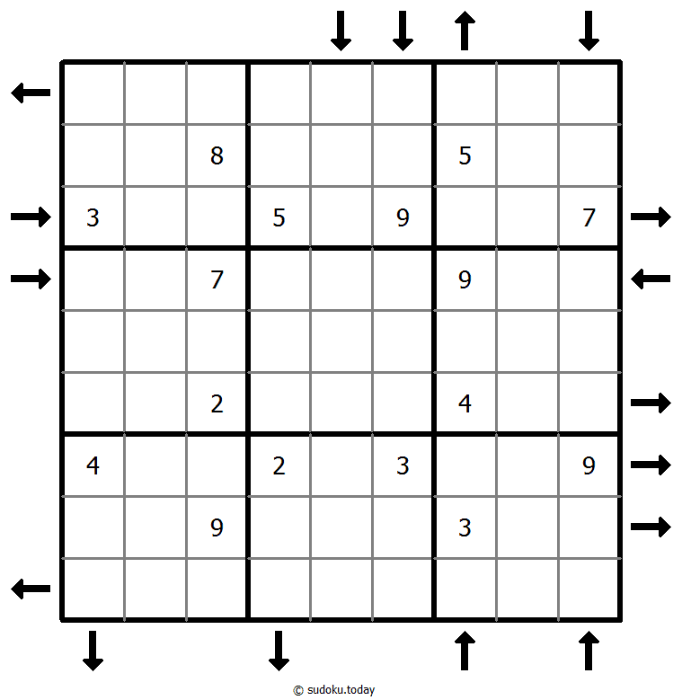 Sudoku ascendente y descendente