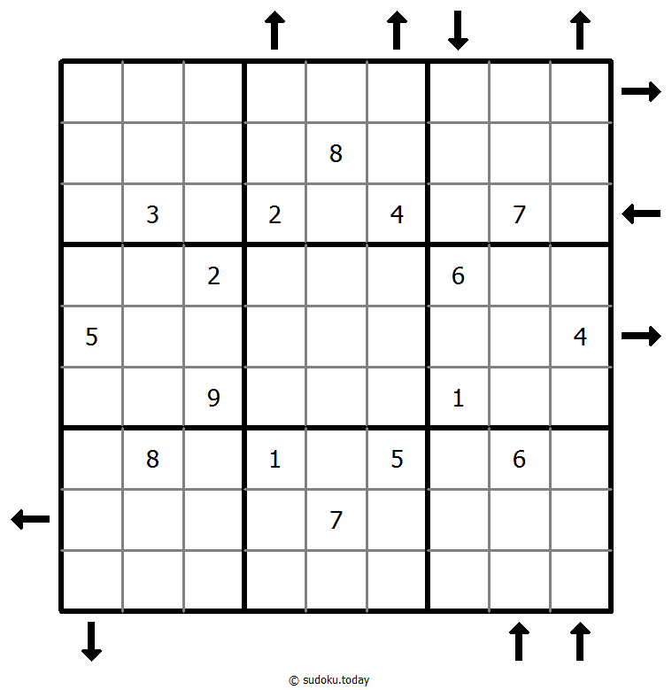 Sudoku ascendente y descendente