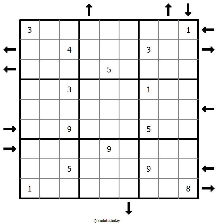 Sudoku ascendente y descendente