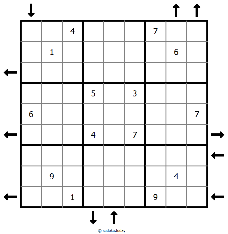 Sudoku ascendente y descendente