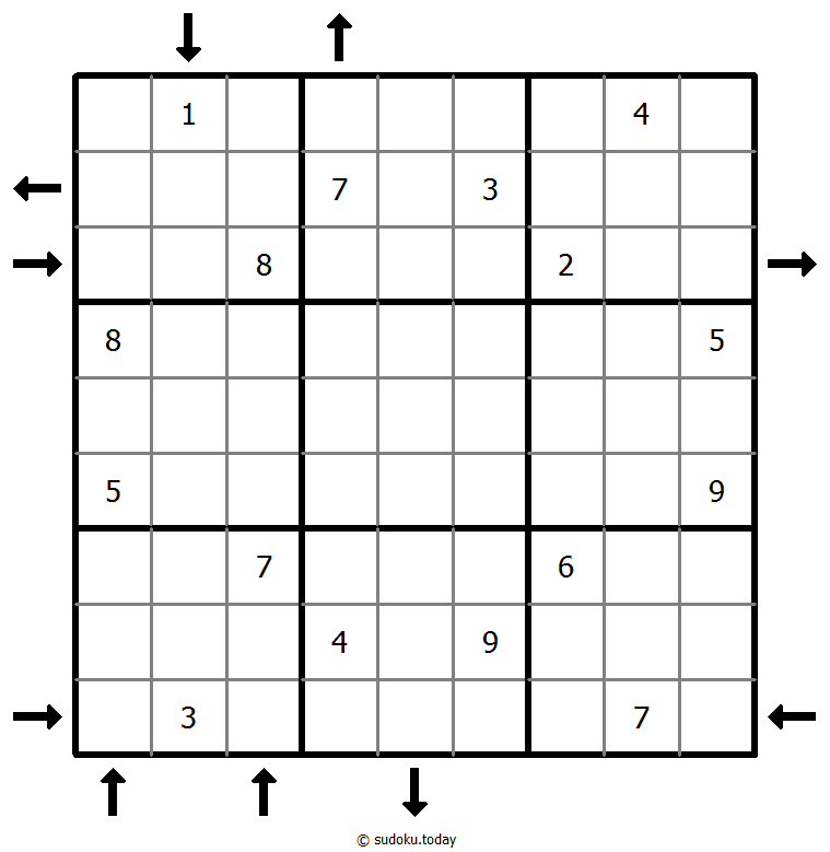 Sudoku ascendente y descendente