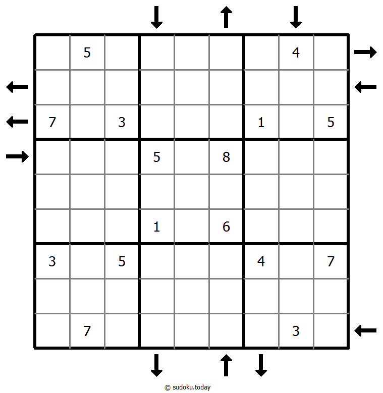 Sudoku ascendente y descendente