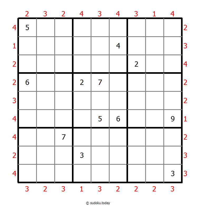 Sudoku de rascacielos