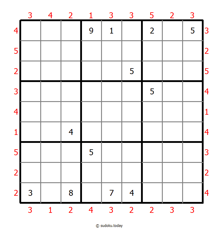 Sudoku de rascacielos