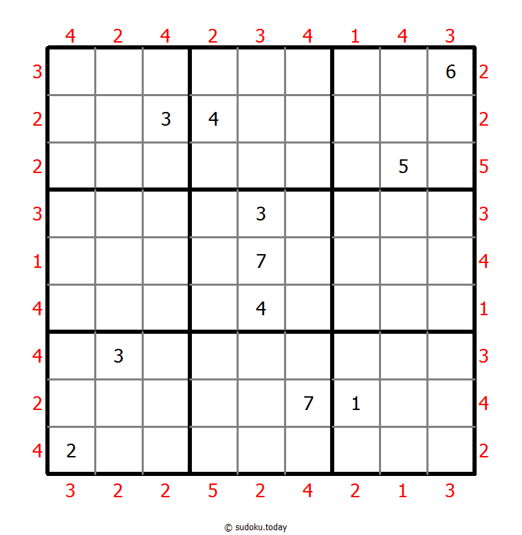 Sudoku de rascacielos
