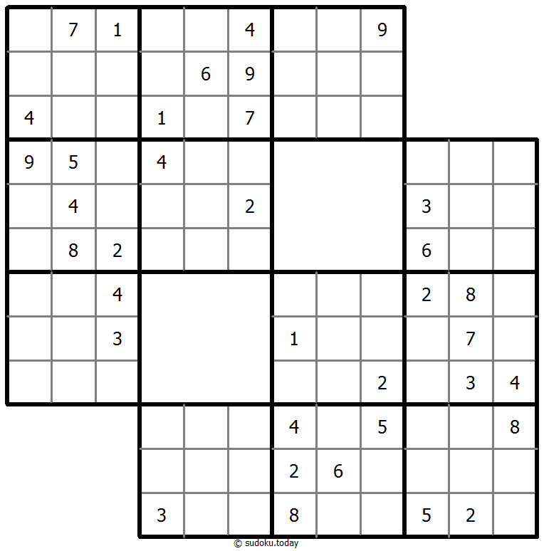 Sudoku escalera 12