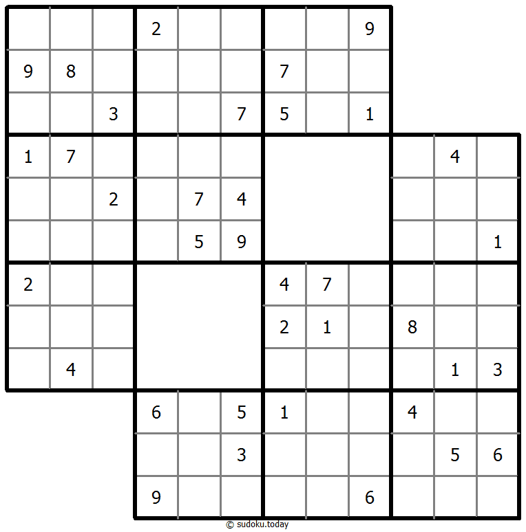 Sudoku escalera 12