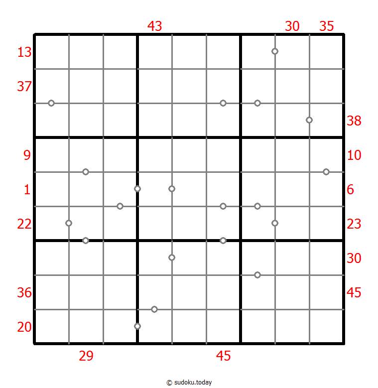 Sudoku combinado (XSum+Continuo no marcado)