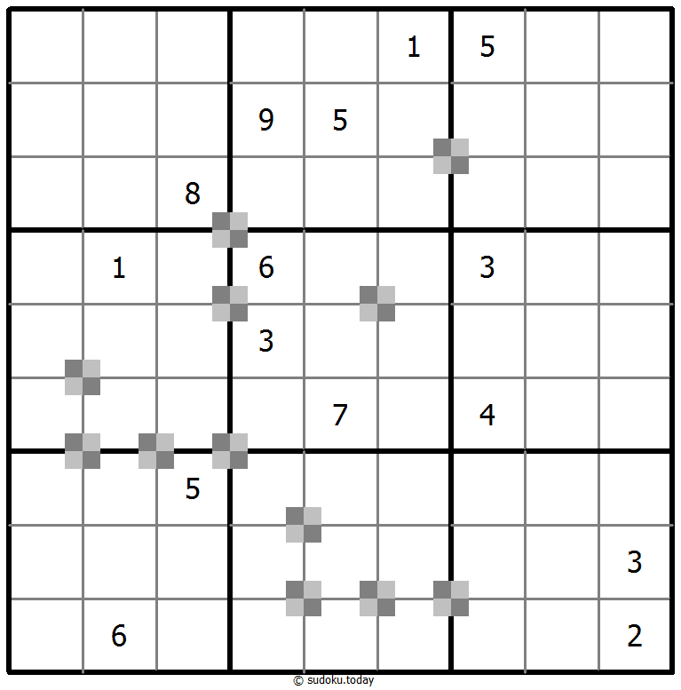 Sudoku pastel bicolor #64912