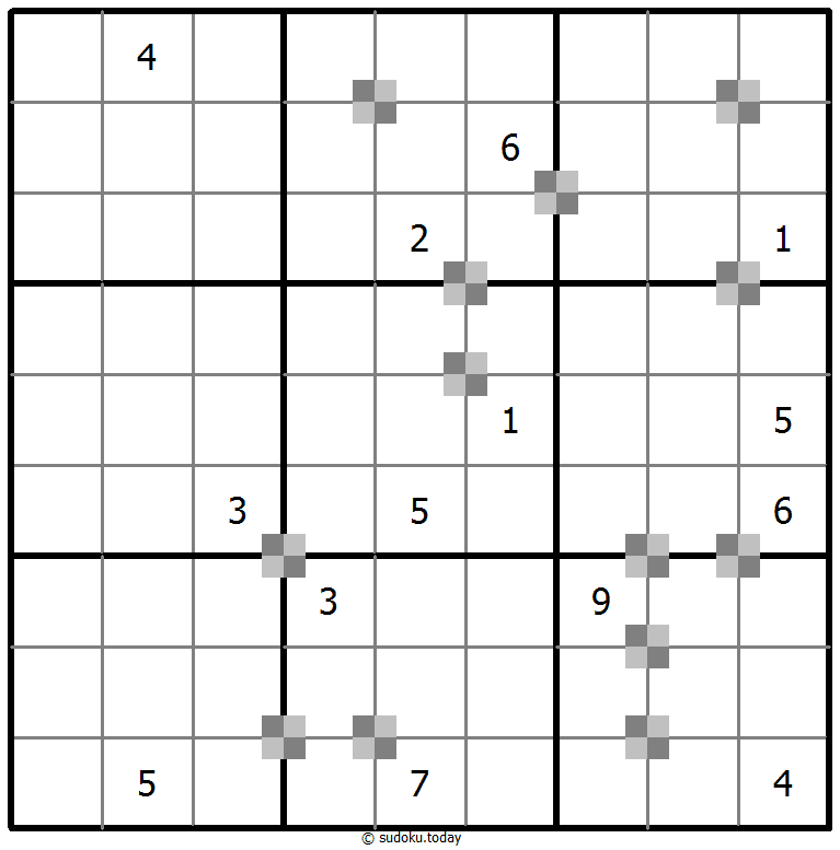 Sudoku pastel bicolor #64915