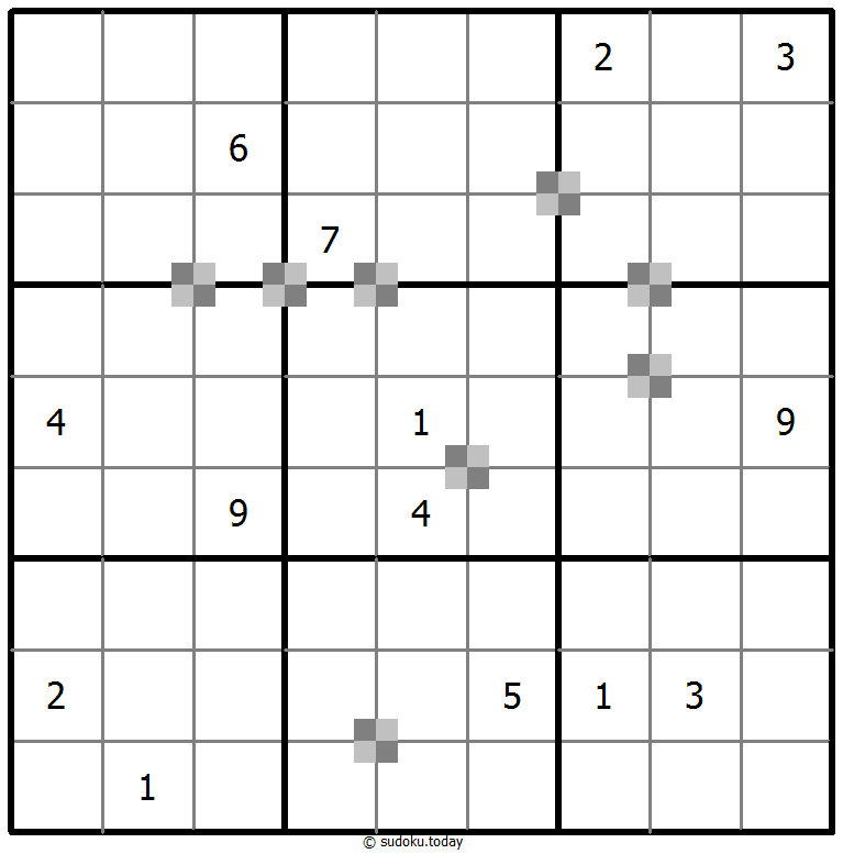 Sudoku pastel bicolor #64948