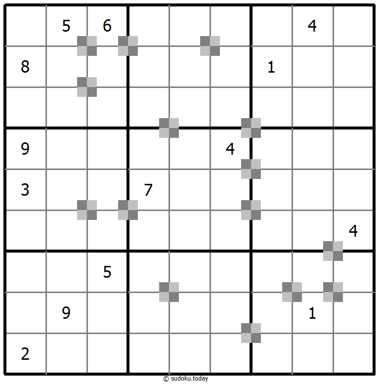 Sudoku pastel bicolor