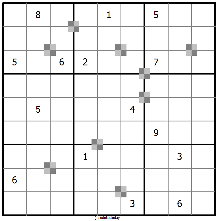 Sudoku pastel bicolor