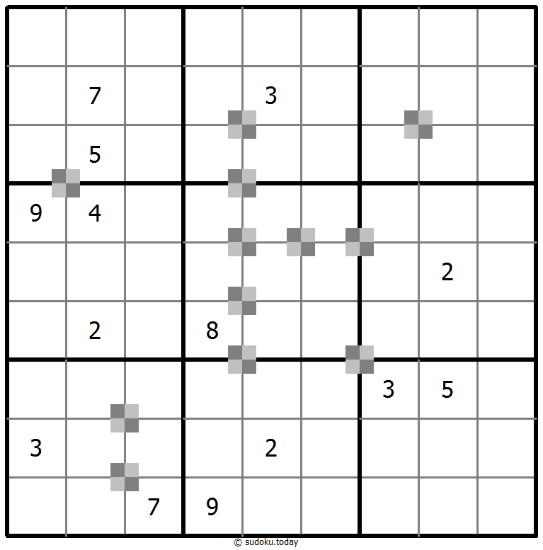 Sudoku pastel bicolor