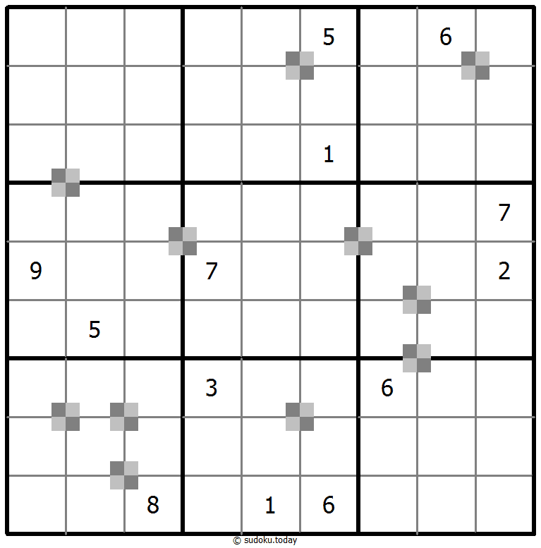 Sudoku pastel bicolor