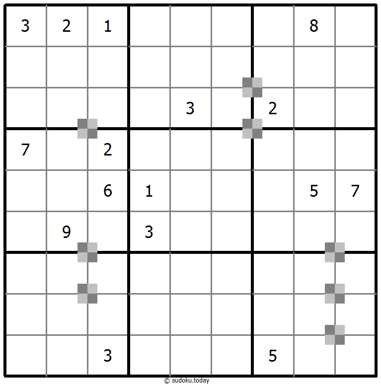 Sudoku pastel bicolor #65408