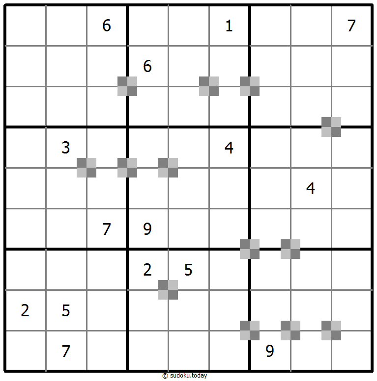 Sudoku pastel bicolor