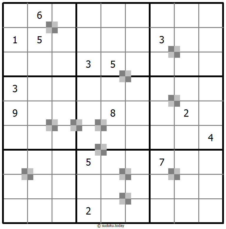 Sudoku pastel bicolor