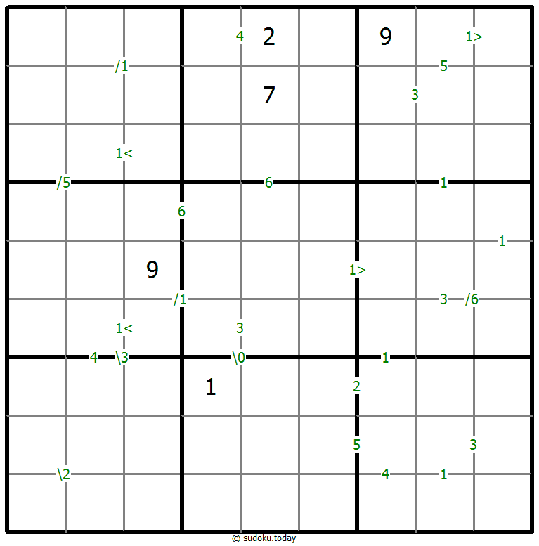 Sudoku de diferencias