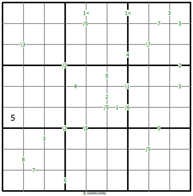 Sudoku de diferencias