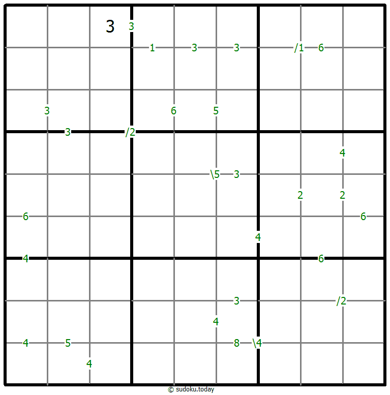 Sudoku de diferencias