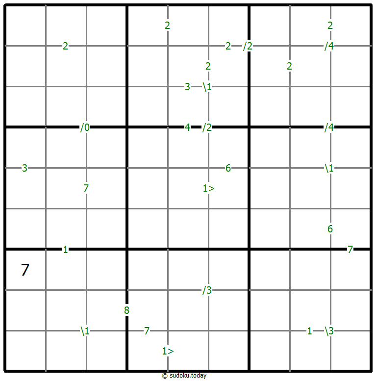 Differences Sudoku Dia 16 de enero de 2026