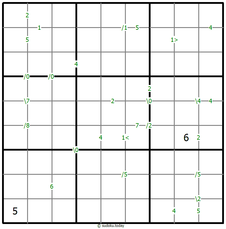 Sudoku de diferencias