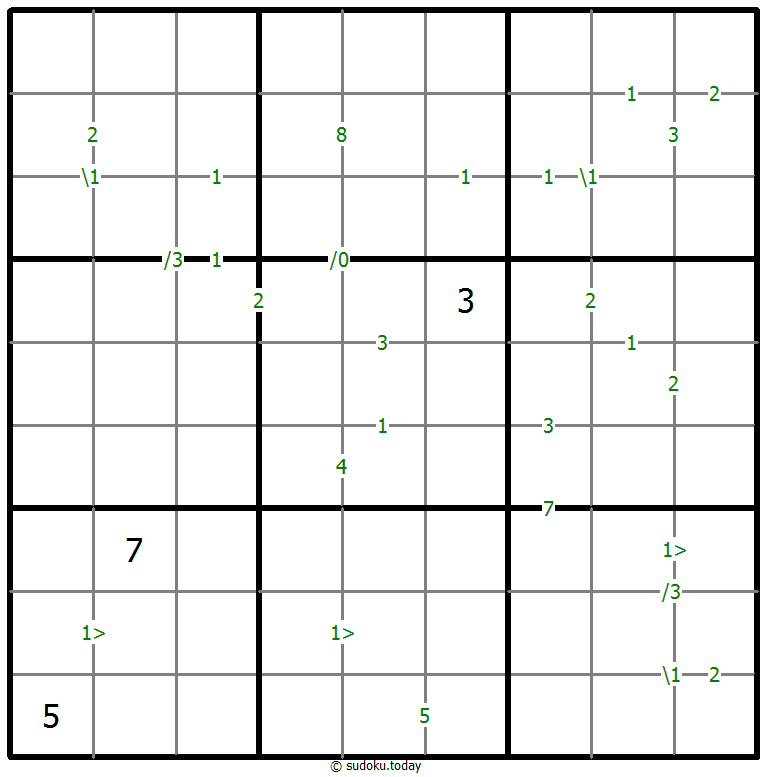 Differences Sudoku Dia 13 de noviembre de 2025