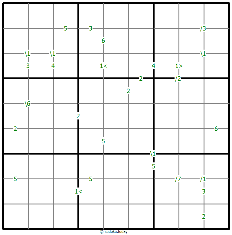 Differences Sudoku Dia 18 de enero de 2026