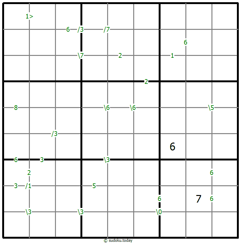 Sudoku de diferencias