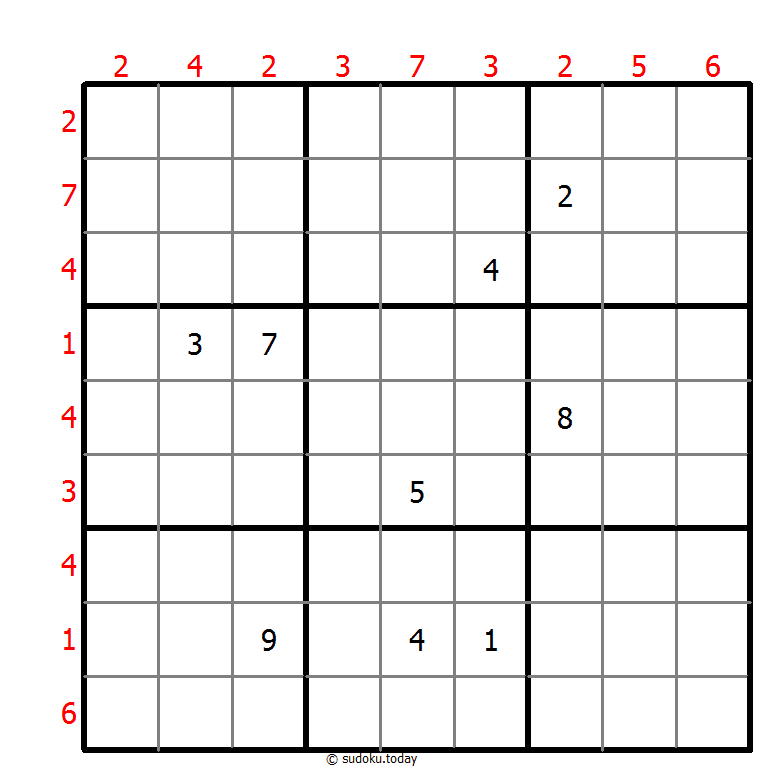 Sudoku de diferencia de bordes