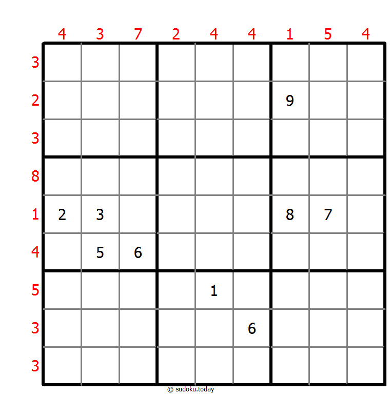 Sudoku de diferencia de bordes