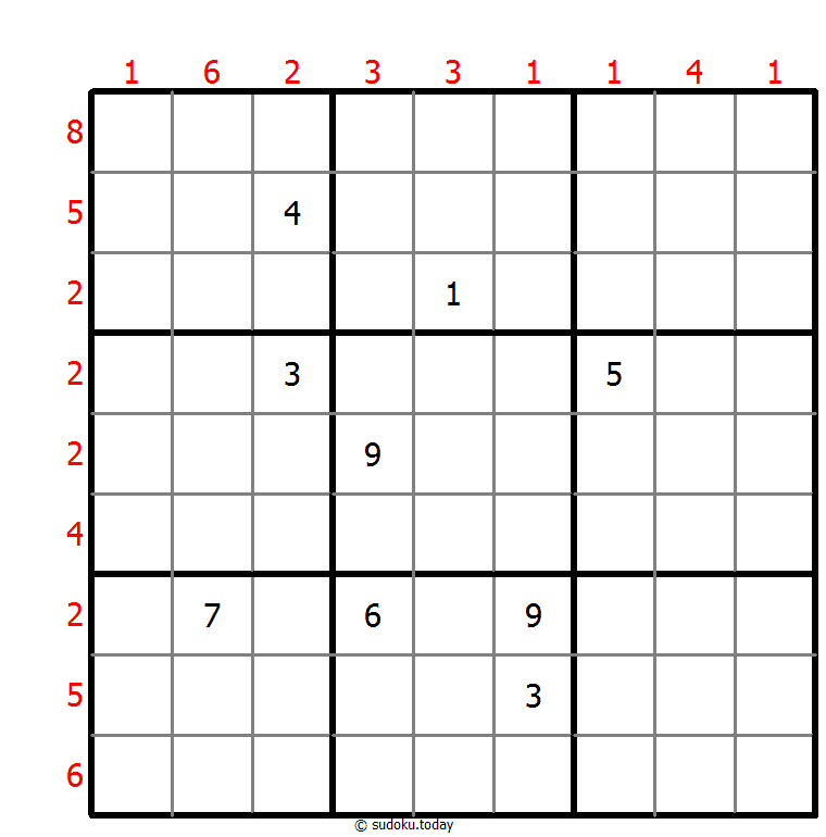 Sudoku de diferencia de bordes