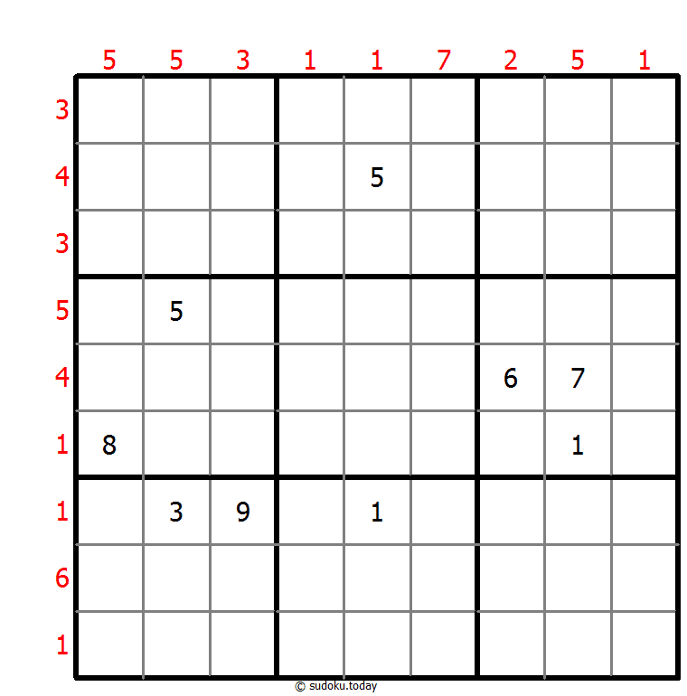 Sudoku de diferencia de bordes