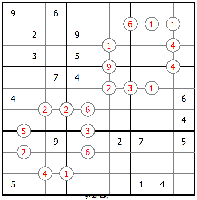 Sudoku de exclusión