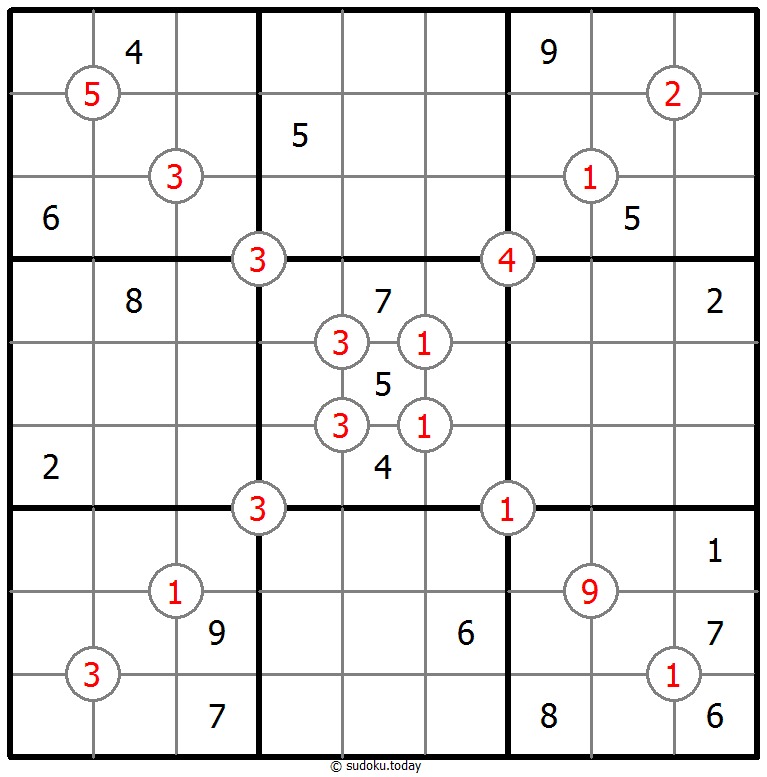Sudoku de exclusión