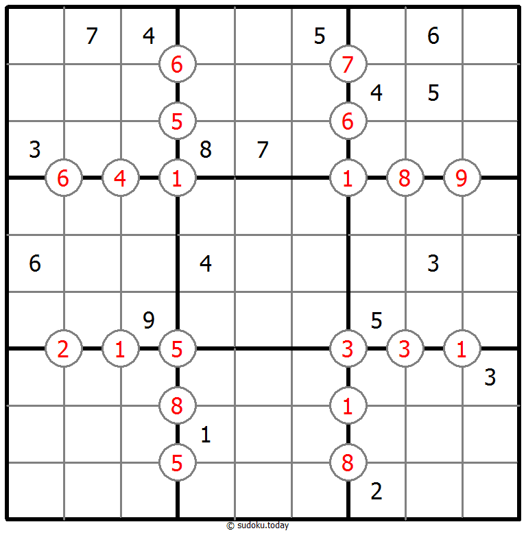 Exclude Sudoku Dia 15 de enero de 2026