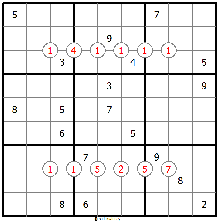 Exclude Sudoku Dia 15 de diciembre de 2025