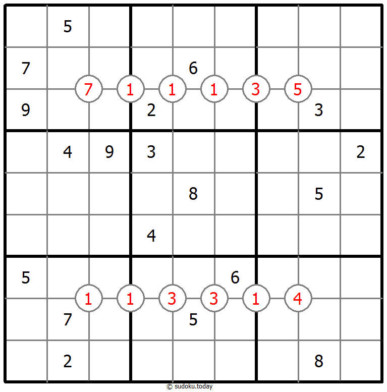 Sudoku de exclusión