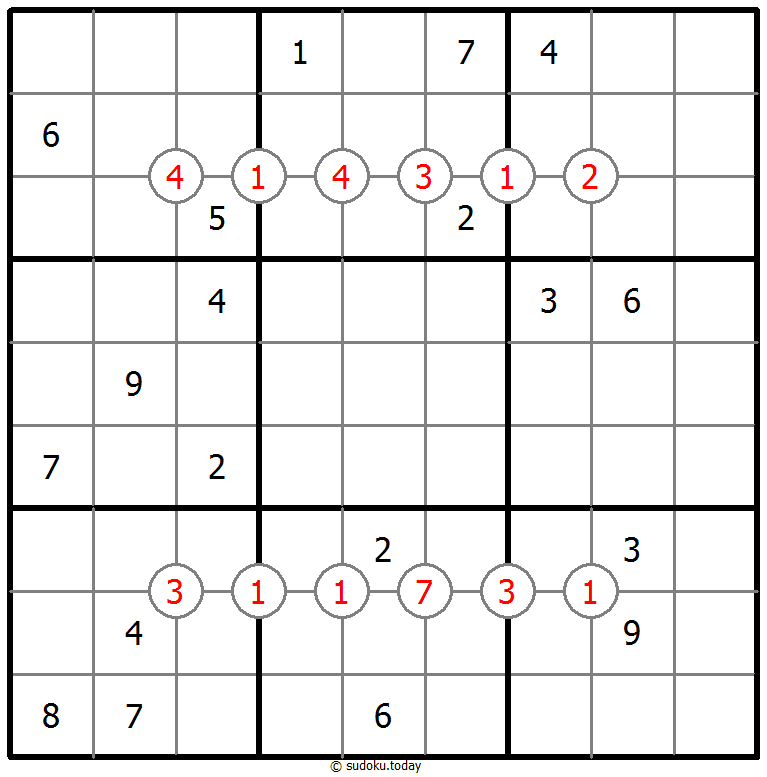 Sudoku de exclusión
