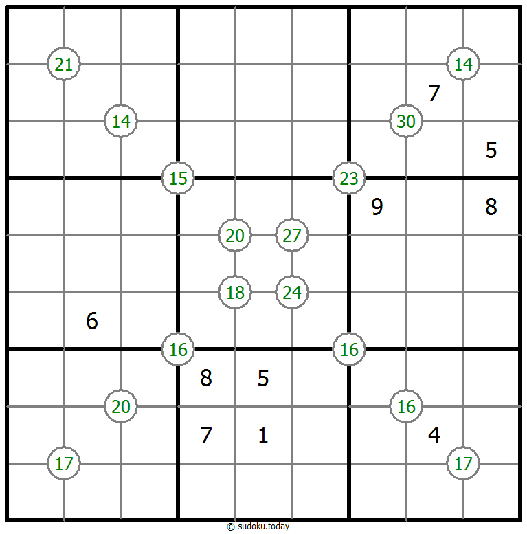 Group Sum Sudoku Dia 26 de noviembre de 2025