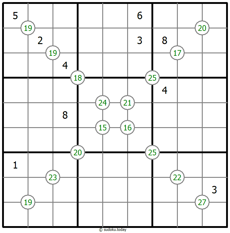Group Sum Sudoku Dia 17 de noviembre de 2025