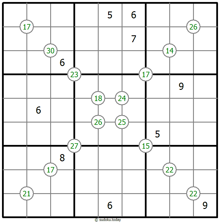 Group Sum Sudoku Dia 26 de noviembre de 2025
