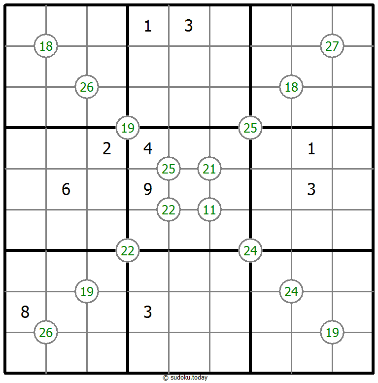 Group Sum Sudoku Dia 12 de noviembre de 2025