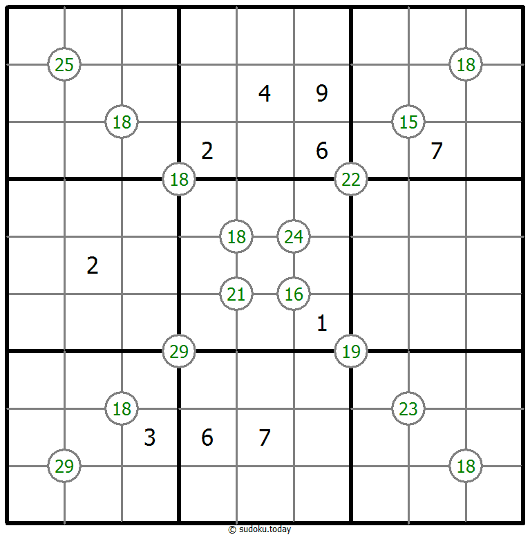 Group Sum Sudoku Dia 24 de noviembre de 2025