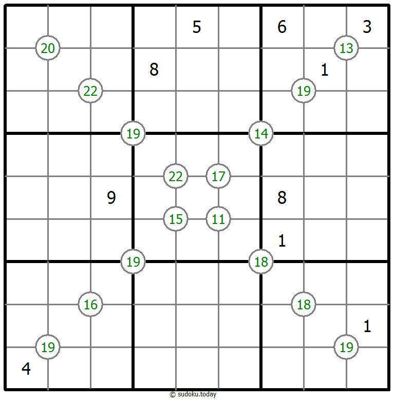 Group Sum Sudoku Dia 02 de diciembre de 2025