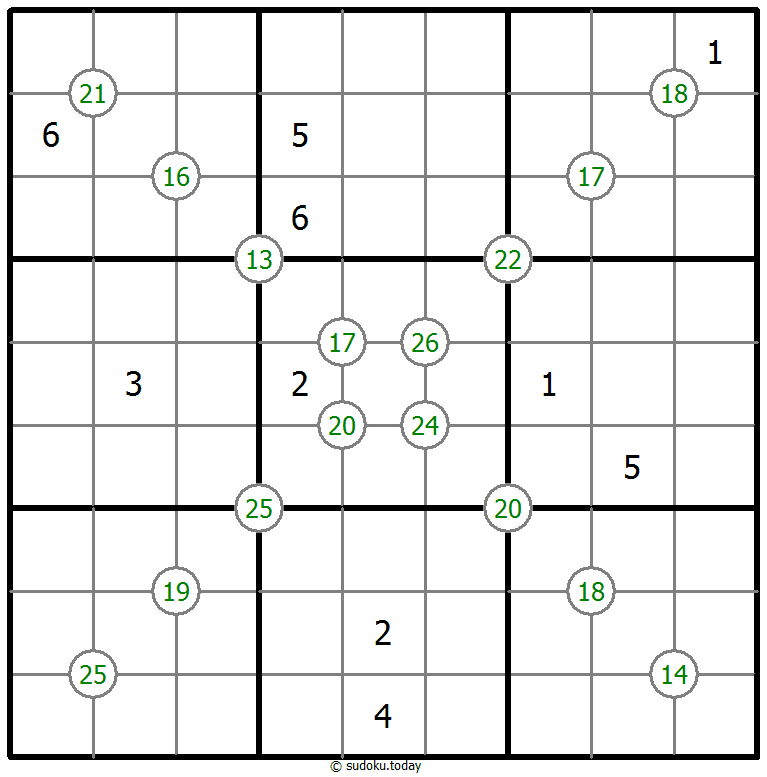 Group Sum Sudoku Dia 17 de noviembre de 2025