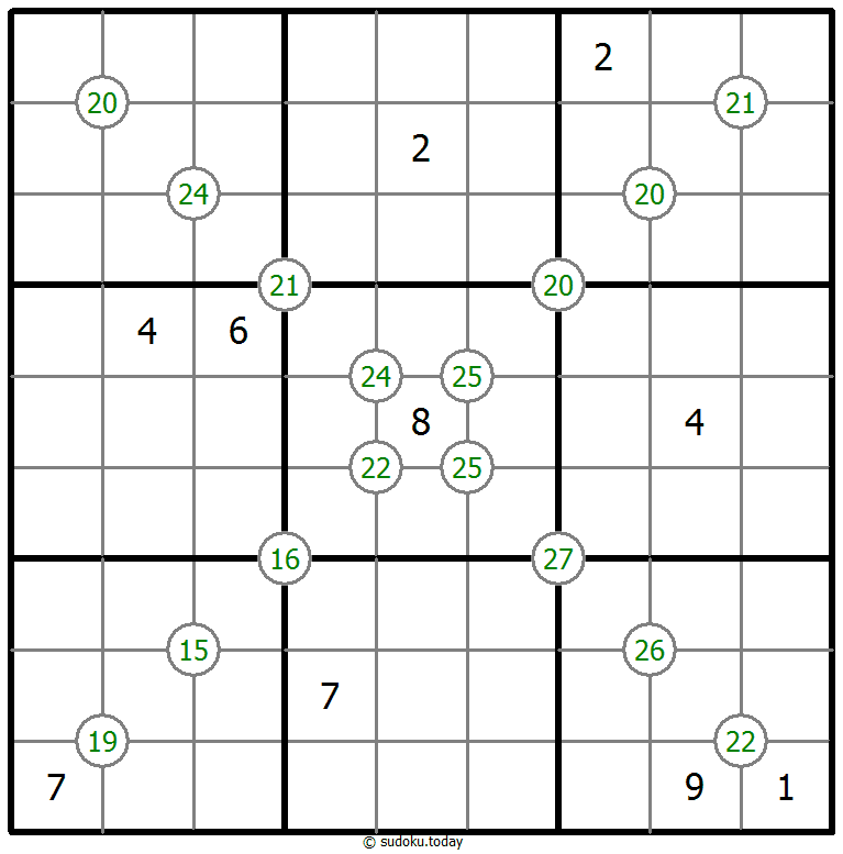 Group Sum Sudoku Dia 28 de noviembre de 2025
