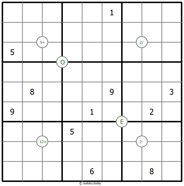 Sudoku matemático
