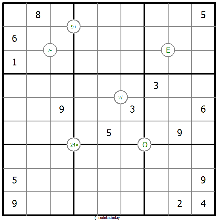 Sudoku matemático